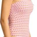 Seafolly Womens Dd Cup Bandeau One Piece Swimsuit (10, Mala Blossom)