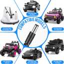 EGK 12V Battery Charger for Kids Ride On Toys Car with 6.6Ft Cable, for Best Choice Products Wrangler SUV Kid Trax Dynacraft Toy Cars Universal Charging Baby Riding Toy Power Supplies