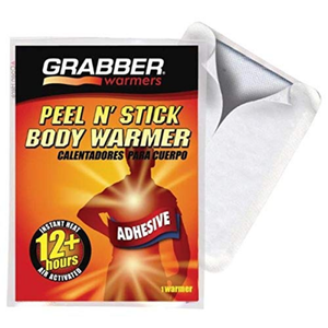 Grabber Performance Peel N Stick Body Warmer (1 warmer) Pack of 3
