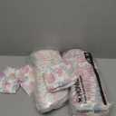 The Honest Company Clean Conscious Diapers for Delicate Skin, Up to 100% Leakproof Hypoallergenic Fragrance-Free Baby Diapers, Girl Prints, Club Box, Size Newborn, 72 Count (Prints May Vary) (Rose Blossom + Tutu Cute)