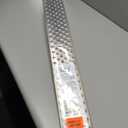 Non Slip Aluminum Stair Tread, Mill Finish Silver, 3.75" x 48" with Color Matching Wood Screws, Each