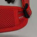 Best Pet Supplies Voyager Step-in Air Dog Harness - All Weather Mesh, Reflective, No Pull Harness for Small, Medium Dogs, Cats - Secure with Hook & Loop Fastener, Buckle, Double D-Rings - Red, L (L (Chest: 18 - 20.5"))