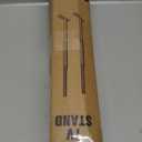 Rfiver Table Top TV Stand with Height Adjustable TV Legs, TV Stands Base with Cable Management for Most 37 to 86 Inch Flat or Curved TVs, Steel TV Feet Holds up to 150 lbs, Max VESA 800x600mm, Black