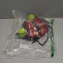 Teloon Solo Tennis Trainer Rebound Ball with String for Self Tennis Practice Training Tool for Adults or Kids Beginners with 2 String Balls Elastic and a Portable Mesh Bag