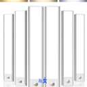 AMETHEUS 6-Pack Under Cabinet Lighting Wireless, LED Motion Sensor Light Indoor, Rechargeable Closet Lights Battery Operated, Dimmable & 3 Color Temps, Under Counter Lights for Kitchen, Stairs (8inch)