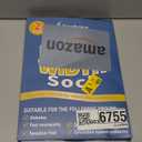 2 Pairs Wide Diabetic sock for Swollen Feet, Lymphedema, Wide Calf, Loose Fit, Non-Binding, Diabetic for Men Women-Blue