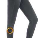 SEVEGO Women's 28"/31"/34"/36" Fleece Lined Yoga Leggings Thermal Winter High Waisted Workouts Pants with Pockets (Dark Grey)small