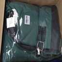 1200D Ripstop Waterproof Breathable Horse Blanket (200g Fill), Medium Weight Warm Winter Turnout, Thermal Protection for Cold & Snow Greenblack 75"