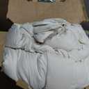 Bedsure Queen Comforter Set, Cream Soft Prewashed Bedding for All Seasons, 3 Pieces GentleSoft Bed Set, 1 Lightweight Comforter (90"x90") and 2 Pillowcases (20"x26")