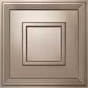 STICKGOO Glue Up Ceiling Tiles, 24x24 Inch PVC Decorative Drop Ceiling Tile Golden Coffee 48 Sq. Ft, Pack of 12 Tiles