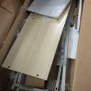 Sweetcrispy 8 Drawer Fabric Dresser for Bedroom, Tall Dresser, Light Grey, 11.8"D x 30.9"W x 36.4"H