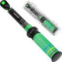 Torque Wrench, 1/4-Inch Lightweight Dual-direction Drive Click Torque Wrench 20-240IN.LB/2.3-27.1N.M, 72 tooth High Precision Bike Torque Wrenches with Dual Range Scales for bicycle