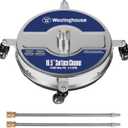 Westinghouse Universal 16.5 Pressure Washer Surface Cleaner Attachment - Stainless Steel - 4400 Max PSI, 1/4 Connector - for Gas and Electric Pressure Washers