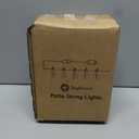 Brightown 52FT Solar String Lights Outdoor Waterproof, Patio Lights with Remote and 15+1 LED Shatterproof Bulbs, Dimmable & Timable, 3 Light Modes, Solar Lights Outdoor for Yard Garden Camping Party