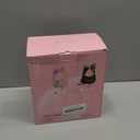 Lightweight Gaming Headset with Detachable Cat Ears, RGB Lighting, Wired Over Ear Headphones with Mic for PC, PS4, PS5, Switch, Stereo Surround Sound, Self-Adjusting Headband