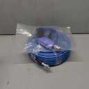 RIDGE WASHER Sewer Jetter Kit for Pressure Washer 100FT, 3600 PSI Drain Cleaning Hose with Short Pressure Washer Gun, 1/4 Inch NPT Corner, Rotating and Button Nose Sewer Jetting Nozzle