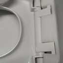 Raised Toilet Seat 3 Inch for Standard Elongated Toilets 1819 Inch Bowl Length, Not Compatible with Round or One-Piece Toilets, Slow-Close Lid, Non-Slip Stable Design, 772 lb Capacity