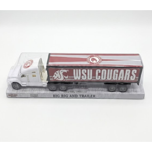 WSU COUGARS Mascot Big Rig And Trailer Toy