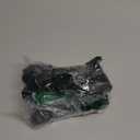 2 Pack Black Vertical Pivot Connector 100mmx23mmx53mm for Aluminum Handrail, 180 Adjustable Hand Rail Fitting High Strength POM Connector Block for Stair Horizontal Handrail