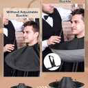 Lictin Hair Cloak Cape Black - Haircut Cape Umbrella Waterproof