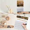 2 x 2026 Wall Calendar, Large Monthly Wall Calendar Dogs, Jan 2026 - Dec 2026, 12" x 24" (Opened), Hanging Planning Calendars for Family Home Office Supplies