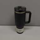 STANLEY Quencher ProTour Flip Straw Tumbler with Leakproof Lid | Built-In Straw & Handle | Cupholder Compatible for Travel | Insulated Stainless Steel Cup | BPA-Free (40 Ounces, Black)