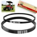 ROYKAW EZGO TXT Gas Drive Belt & Starter Belts Kit for EZGO 4 Cycle Gas Golf Cart TXT Cushman Express Marathon Medalist ST Vehicles Terrain 1994-2013, OEM # 72054G01, 72024G01, 72025G01, 26414G01