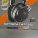 SteelSeries Arctis Nova 7 Wireless Multi-Platform Gaming Headset  Neodymium Magnetic Drivers  2.4GHz + Mixable Bluetooth  38Hr USB-C Battery  ClearCast Gen2 AI Mic  PC, PS5, Switch, VR, Mobile
