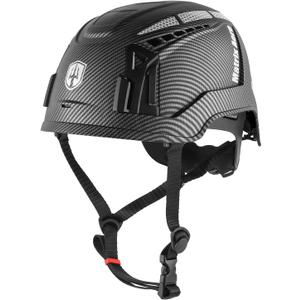 GREEN DEVIL Type 2 Hard Hat Vented Construction Safety Helmet with Chin Strap Side Impact Protection Type II Class C Rated Work Hardhat for Men Women, One Size