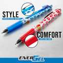 4 x Pentel EnerGel RTX Retractable Liquid Gel Pen, Jelly Belly Limited Edition, 0.7mm tip, Assorted colors, Pack of 5 pens, (BL77PF5M-JB)