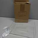 Cq acrylic Multifold Paper Towel Dispenser & Box for Bathroom,Home,Counter Top or Wall Mount, Clear Commercial Paper Towel Holder forZ Fold,C Fold,Trifold,Folded,Hand Paper and Guest Napkin Holder
