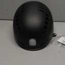 Bike Helmet with LED Lights Bicycle Helmets Commuter Cycling Helmet USB Rechargeable Front & Back LED Light Helmet for Adult Men Women (Medium: 20.5-22.5inch (52-58cm), Black)