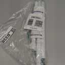 White Tension Curtain Rod for Windows 28 to 48 inch, Adjustable Expandable Pressure Spring Curtain Rod No Drilling, 7/8" Curtain Rod for Bedroom Doorway Closet Door