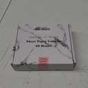 Blue Short Taper Candles 6 inch Candle Sticks Unscented Dinner Candle Dripless for Home Decor,Set of 4