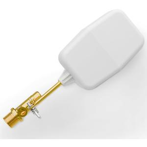 3/8" Water Float Valve – Heavy-Duty 125 PSI Water Level Controller - Easy Wingnut Adjustment Float Valve – Adjustable Flow (2.25 GPM) for In-Ground Pools & Auto-Fill Systems