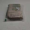 Flamingo P Bathroom Mat Memory Foam Bath Rug Non Slip Shower Mats,24x17,Taupe (Taupe Wavy Line)