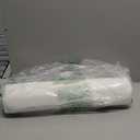 Memory Foam 4" Round Pillow, Cervical Neck Pillow for Pain Relief, Cylinder Pillows 18"x 4", Removable Cover, Neck Roll Pillow for Sleeping, White Plaid