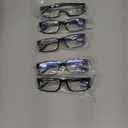Gaoye 1.25 Professional Reading Glasses for Men for All Day - Computer Readers with Blue Light Protection - Value Pack
