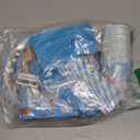 141Pcs Mickey Birthday Party Supplies include 7''plates, 9'' plates, Tablecloth, Forks, Kinfes, Spons, napkins, cups for the Mickey party decoration