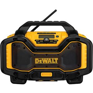 DEWALT 20V MAX Bluetooth Radio, 100 ft Range, Portable for Jobsites (DCR025)