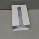 Wall Mounted Tissue Box Dispenser, Minimalist Self Adhesive Hanging Tissue Box Holder Paper Towel Napkin Box for Bathroom and Kitchen (Grey)