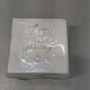 Sparkle and Bash Wedding Cocktail Napkins, Love is a Journey, Gold Foil (5 x 5 In, 100 Pack) - Bridal Shower Decorations