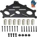 Engine Safe Stand Adapter Plate Compatible with Chevy Small/Big Block and LS LT Engines