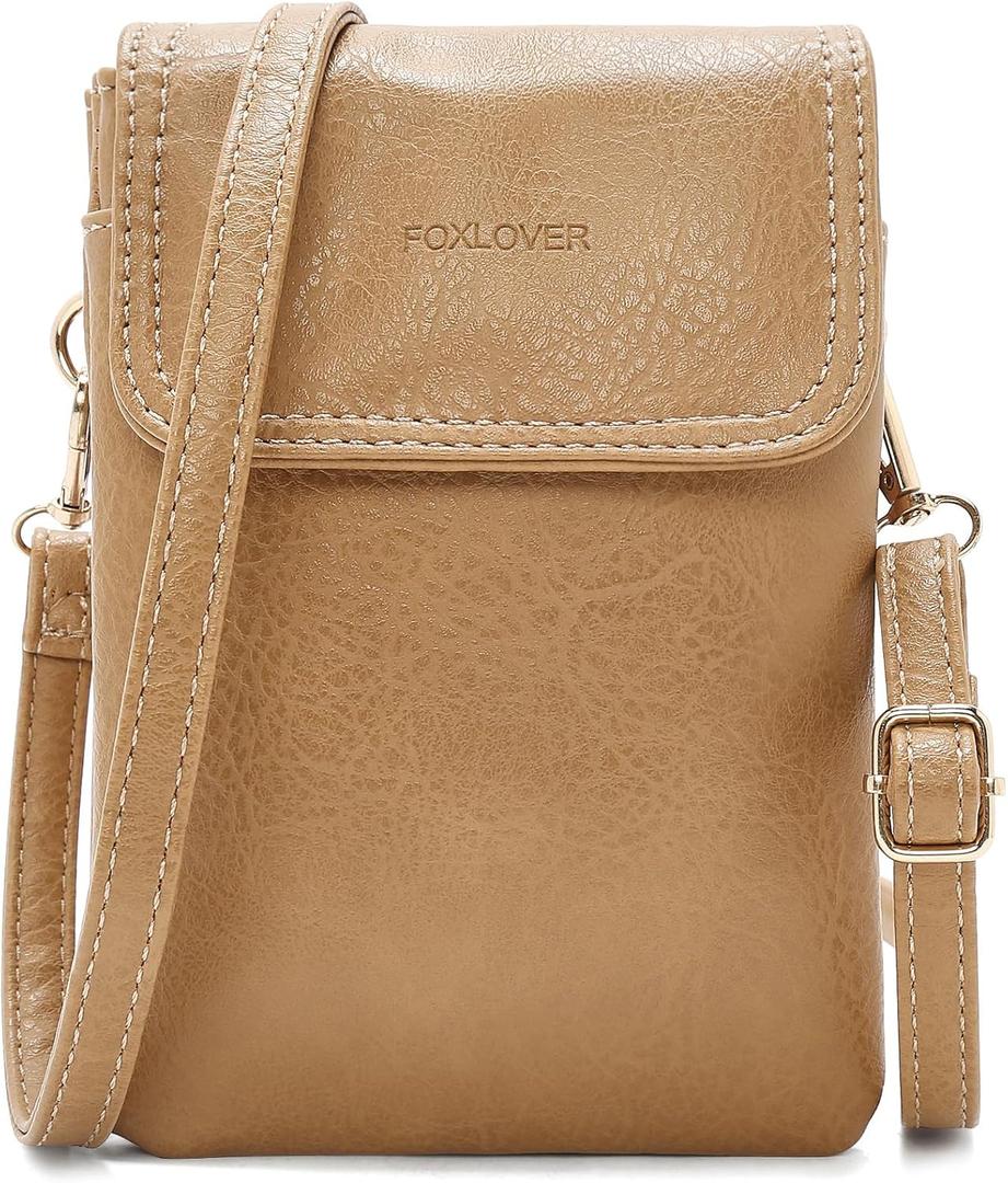 FOXLOVER Quilted Crossbody Bags for Women Vegan Leather Boho Purses Shoulder Handbags with Tassel (Yellow 07)