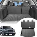 Cargo Liners Backrest Mat for Lincoln Corsair Accessories 2020-2025 with Hook&Loop Rear Trunk Mat Rear Seat Back Cover Protector All Weather Anti-Slip Split Dog Liner 3 PCS