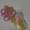 Glitter Banner Birthday Party Decorations for Girls