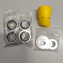 DEEG Replacement for John Deere Lawn Mower Front Wheel Bearing Kit LA100 L105 LA115 LA125 LA130 LA135 LA140 LA145 LA150 LA155 LA165 LA175 x300 d120 D140 D130 D110 D170 L110 L120 L130 L135
