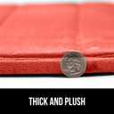 GORILLA GRIP Memory Foam Bath Mat, Soft Absorbent US Designed Bathroom Rug, Gripping Dots Machine Washable Bathmat, Cushioned Floor Mats, Shower Sink Rugs Room Dcor Accessories, 24x17 Coral