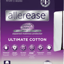 AllerEase Ultimate Allergy Protection and Comfort Zippered Mattress Protector, Queen
