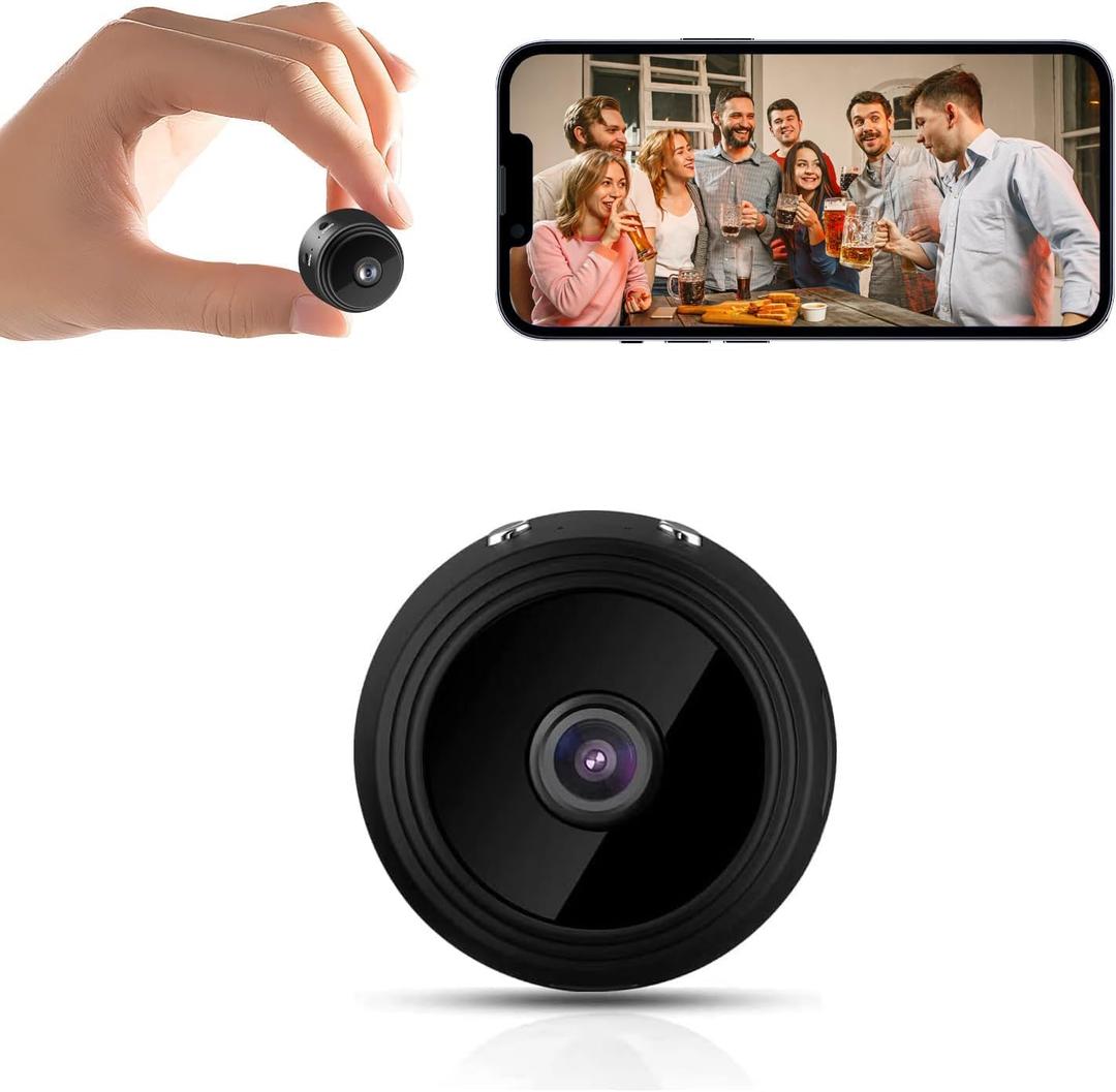 Hidden Camera-Spy Cameras-1080P HD Night Vision-WiFi Wireless Cam-Nanny Camera-Pet/Baby - HD Surveillance Cam - Surveillance Cameras